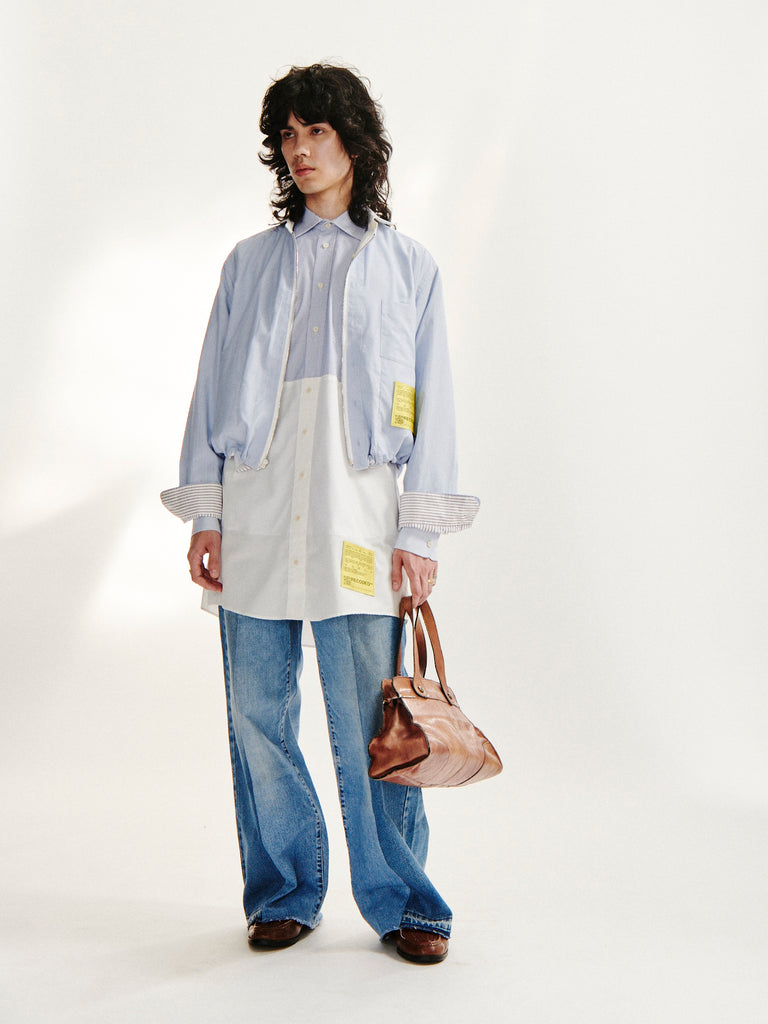 Large Split Denim