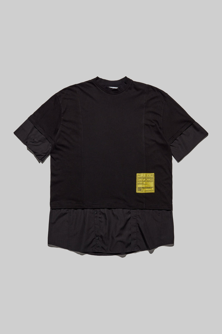 Layered Shirt Tee