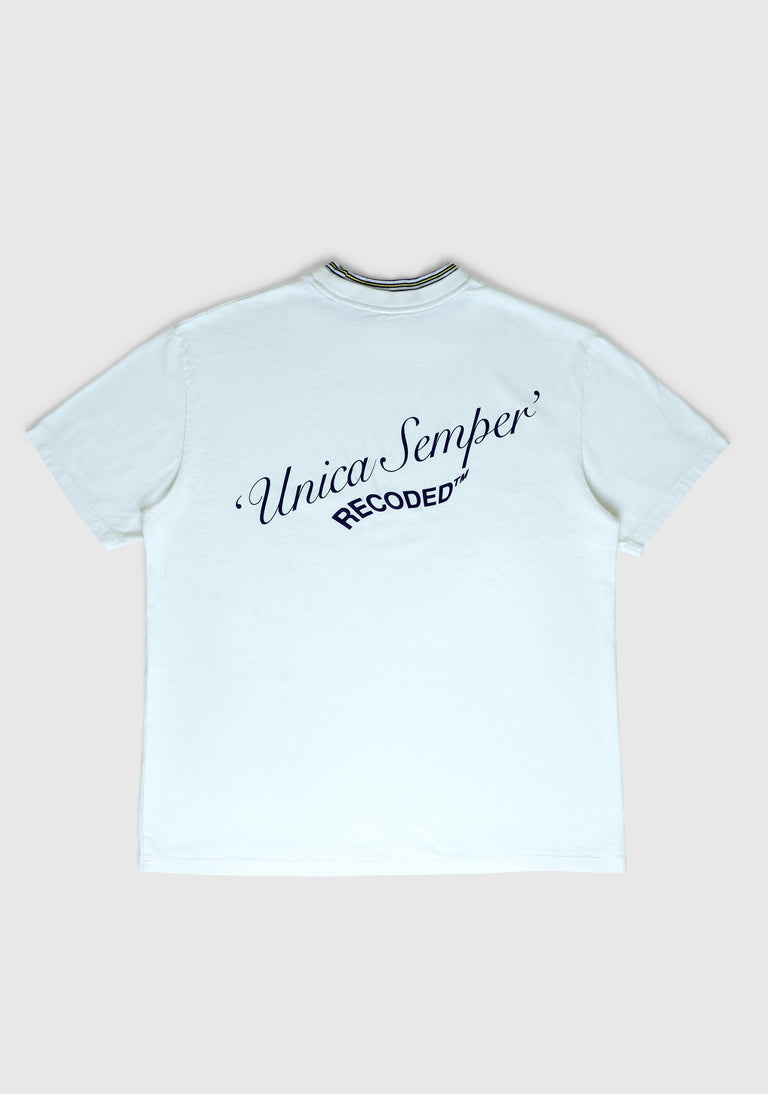 STRIP DOUBLE RIB T-SHIRT 