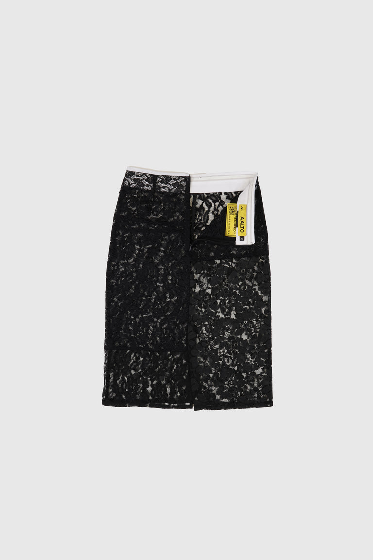 LACE PENCIL SKIRT