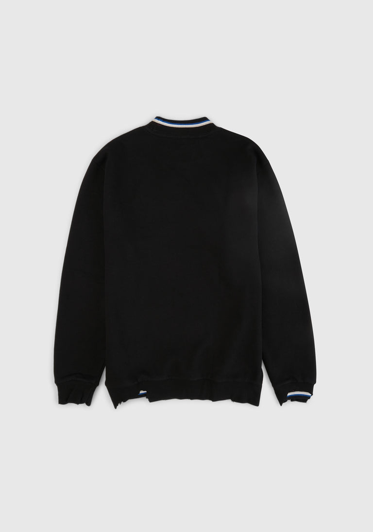 Destroy Stripe Rib Sweatshirt Serie