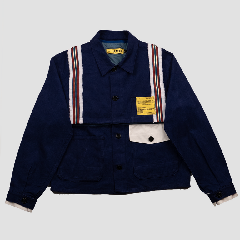 2 IN 1 WORKER QUILTED JACKET
