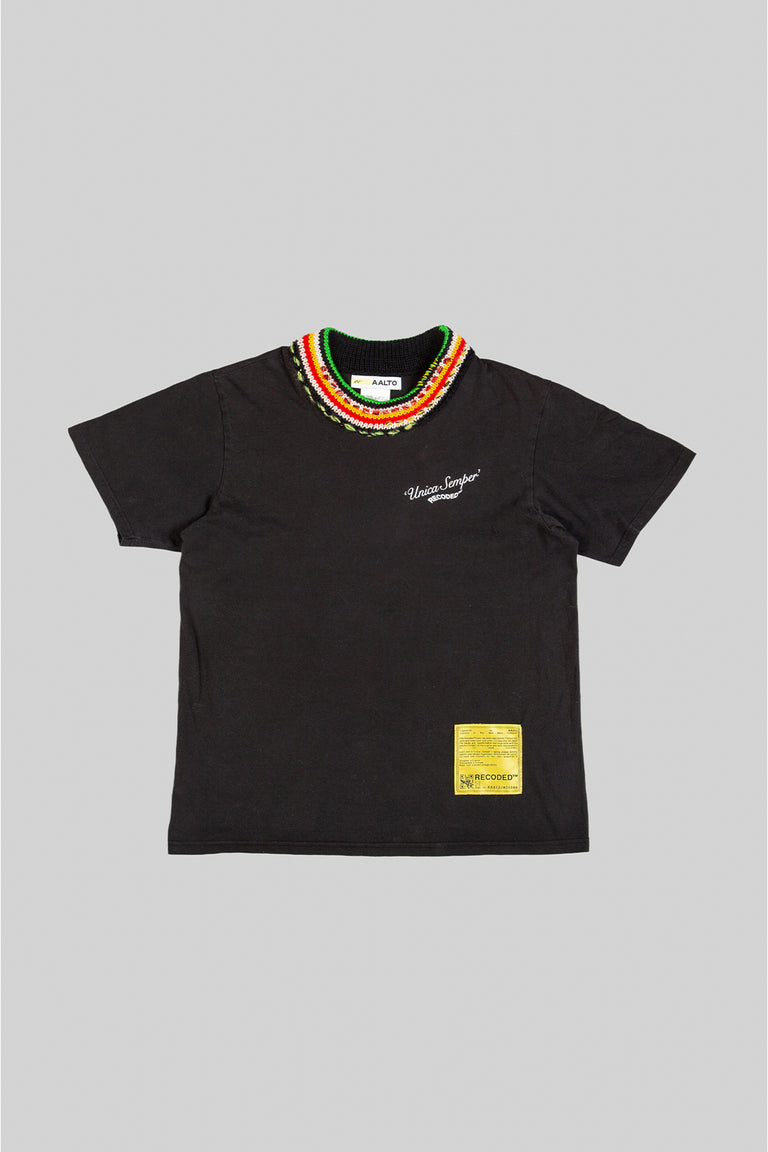 Knit Collar Tee