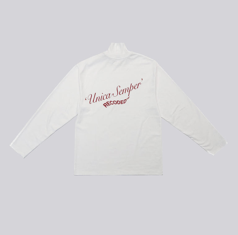 Mock Neck Skate LS Tee Pure Waste