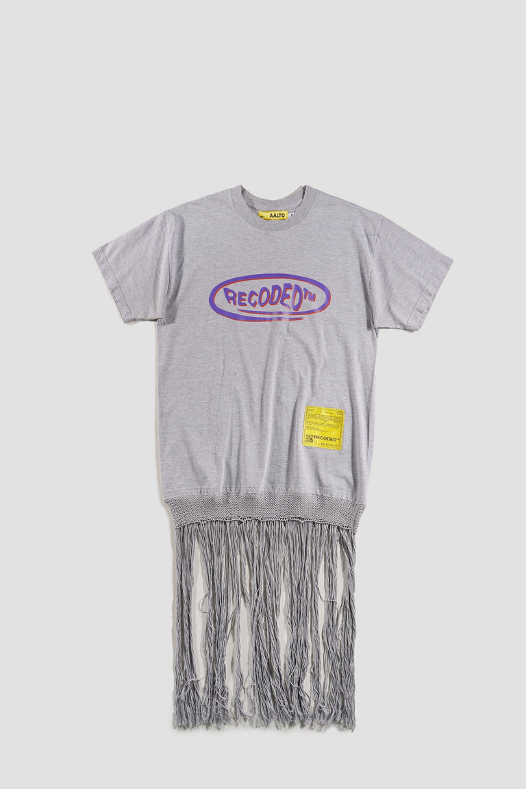 TEE FRINGE DRESS