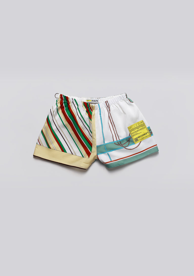 SILK FOULARD SHORT